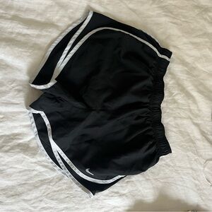 Women's Black Athletic Shorts